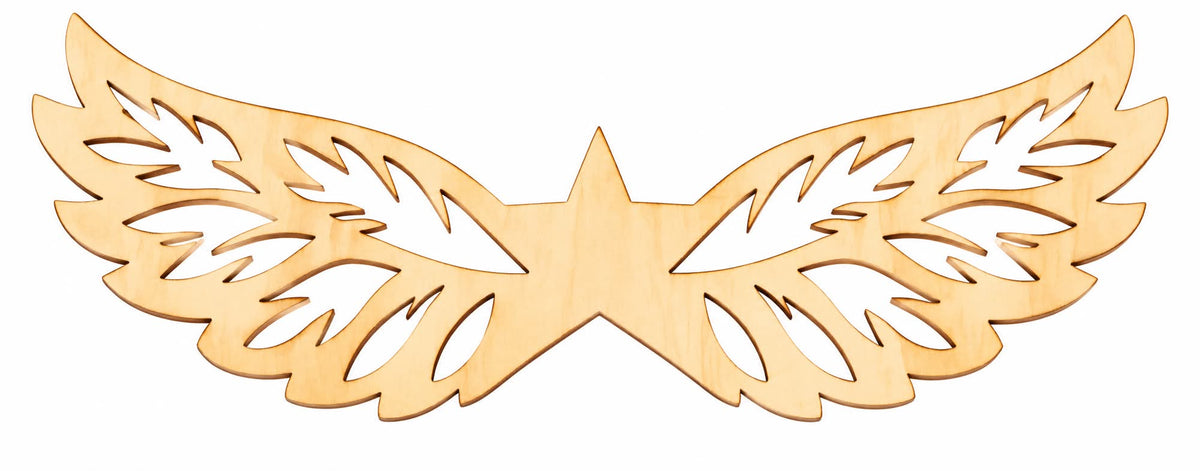 Drewniane skrzydła ze sklejki 10 cm