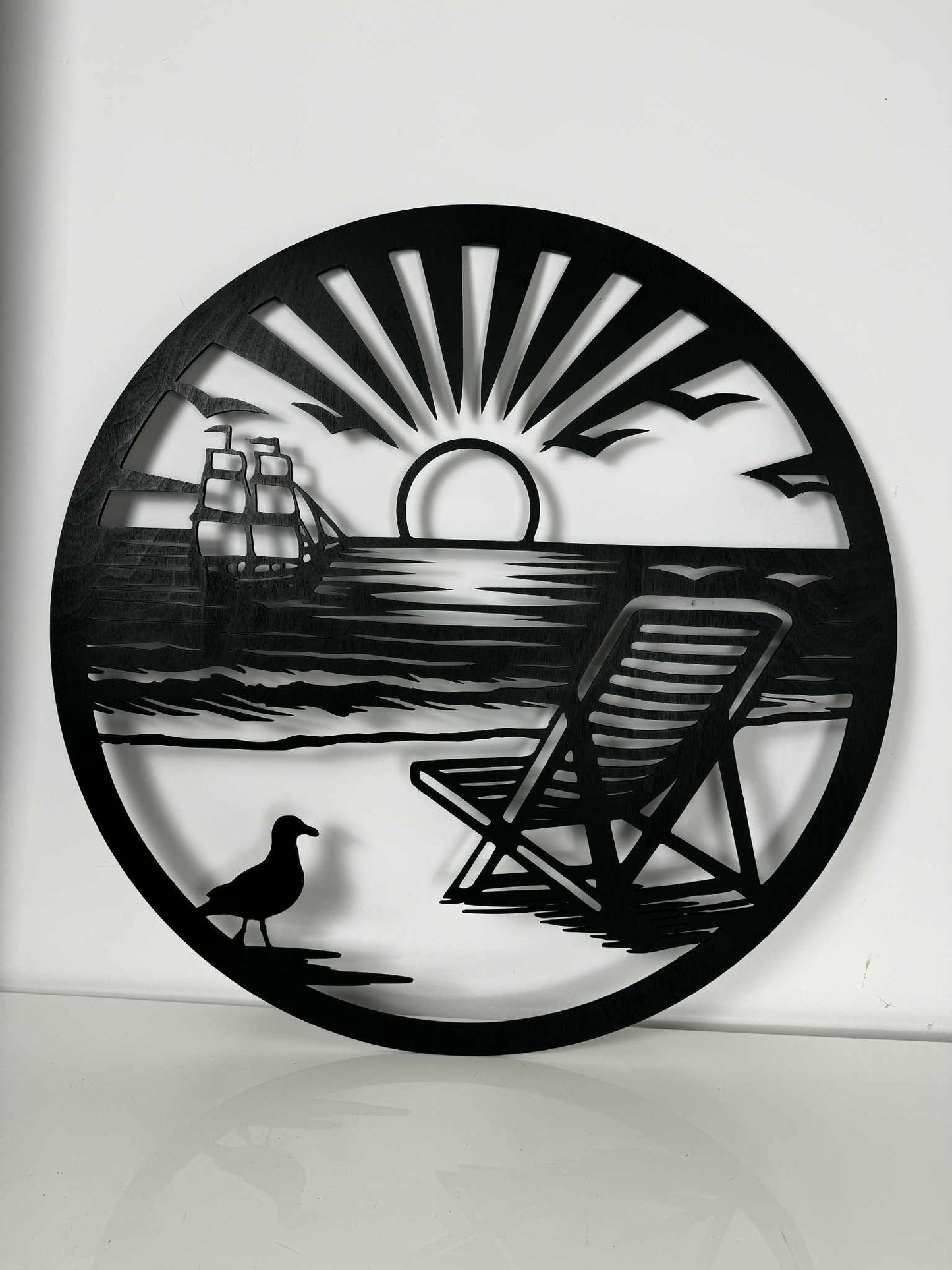 Obraz ażurowy morze i plaża