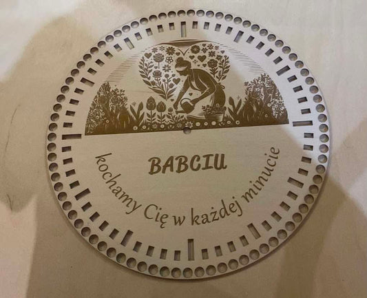 Baza do zegara dla babci